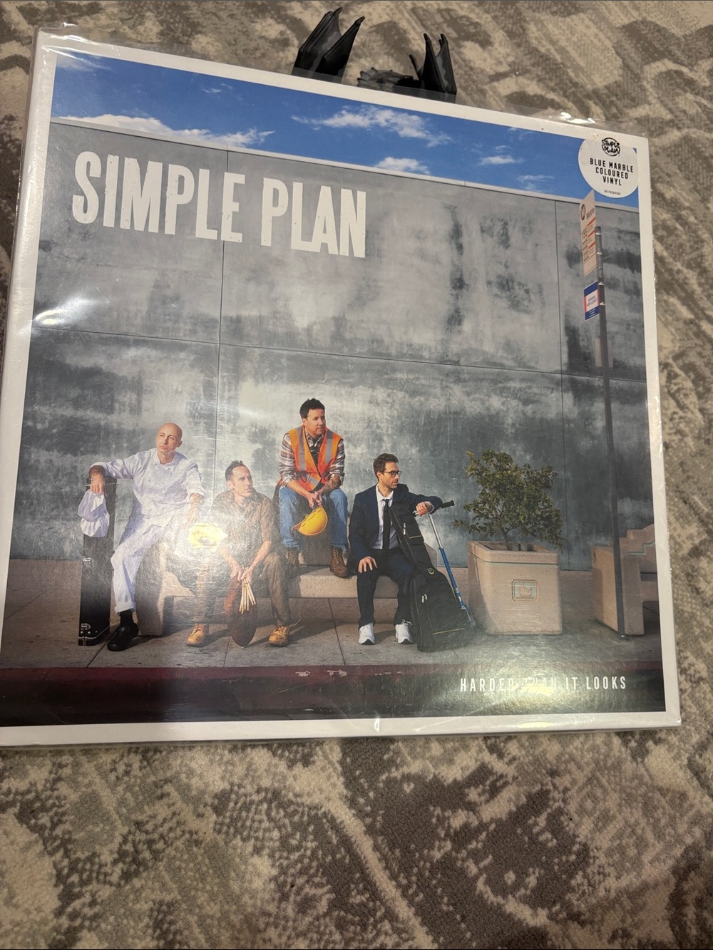 Simple Plan 'Harder Than It Looks' Vinyl LP - Band Cover Art